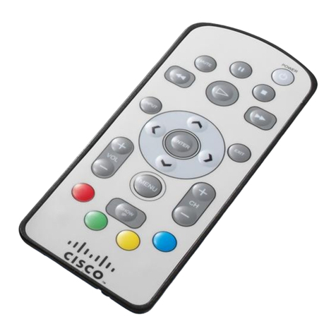 Cisco Remote Control User manual Cisco Remote Control User manual