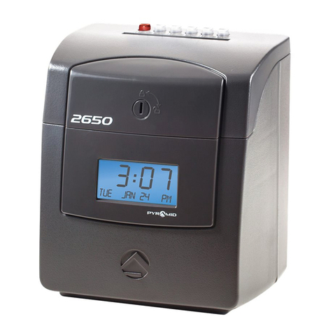 Pyramid 2650 User manual