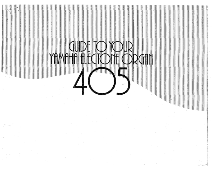 Yamaha Electone 405 Guide
