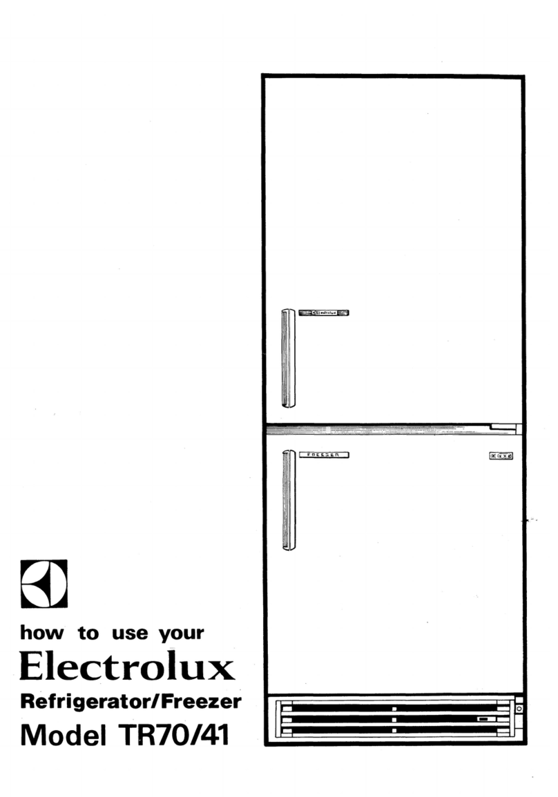 Electrolux TR70/41 Operating instructions