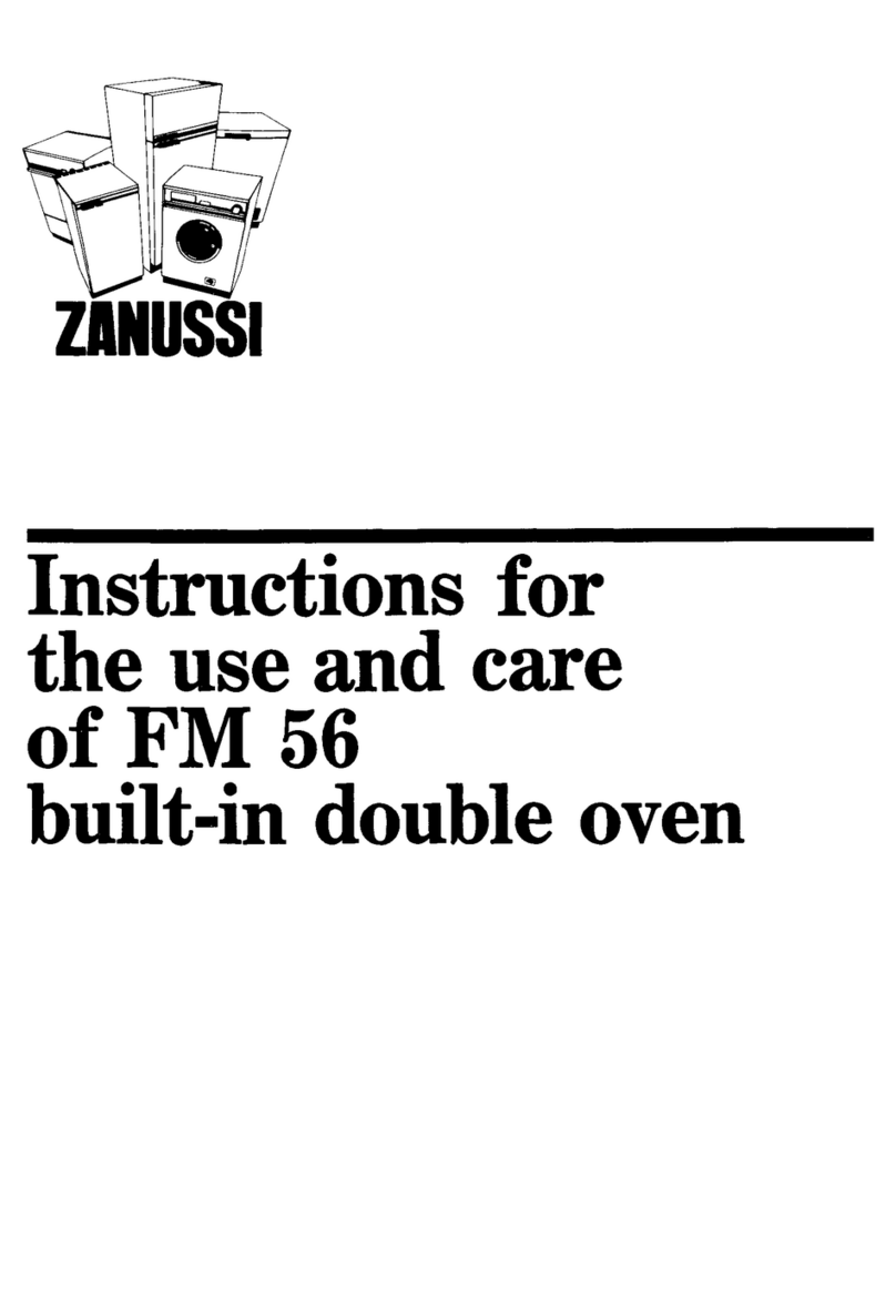 Zanussi FM56 Instruction booklet
