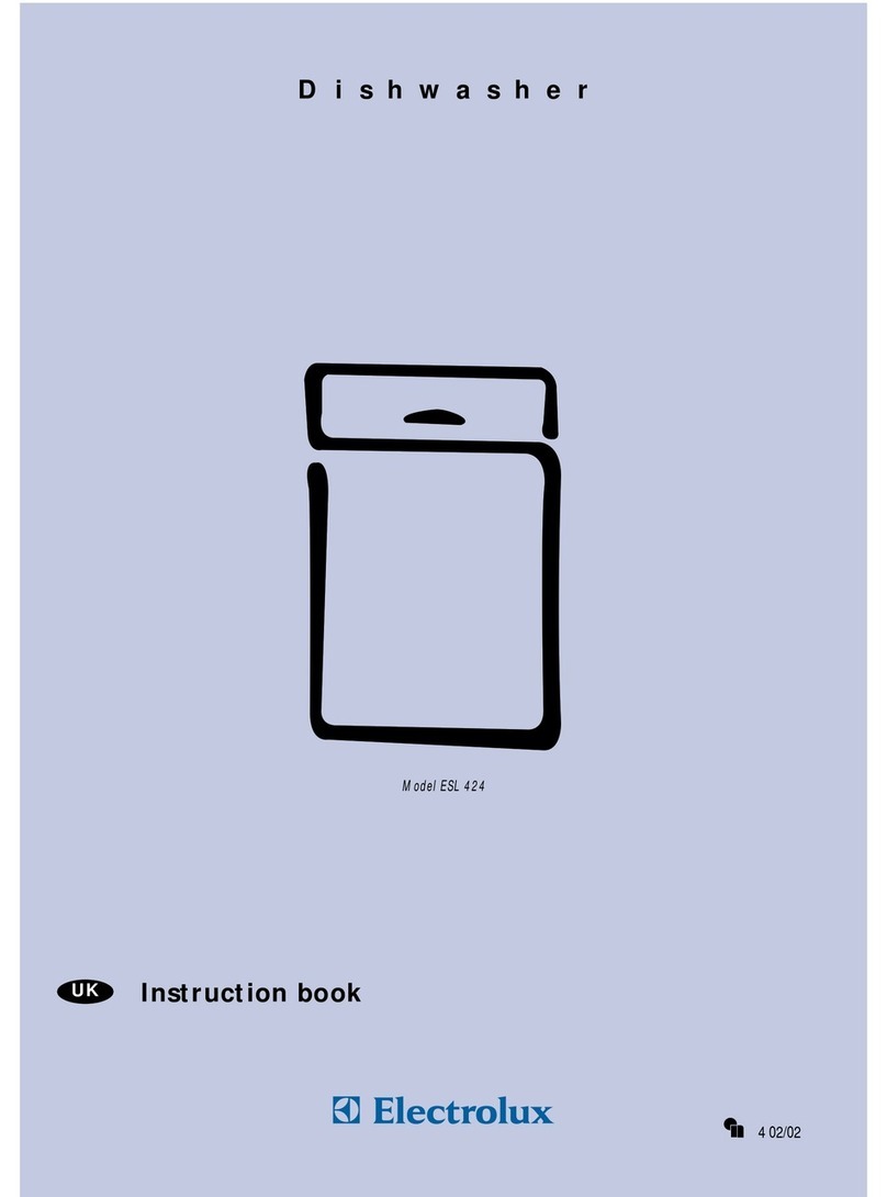 Electrolux ESL 424 Instruction book