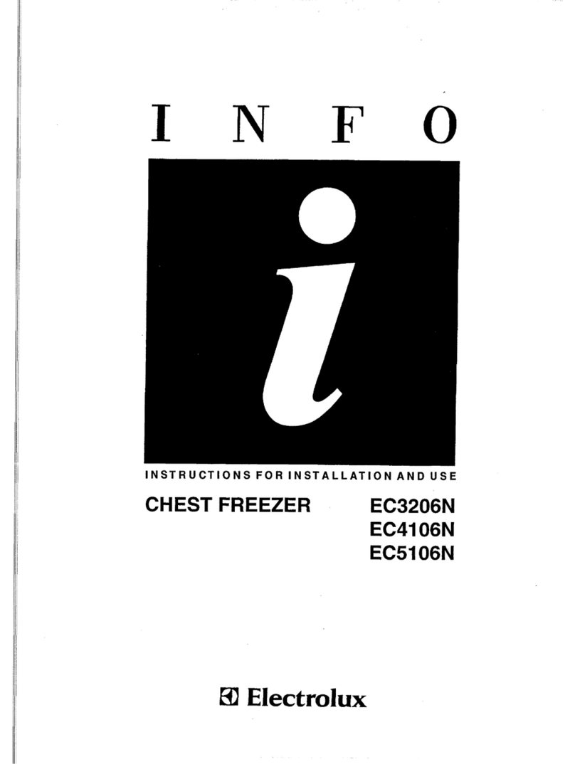 Electrolux EC3206N Instructions for installation and use