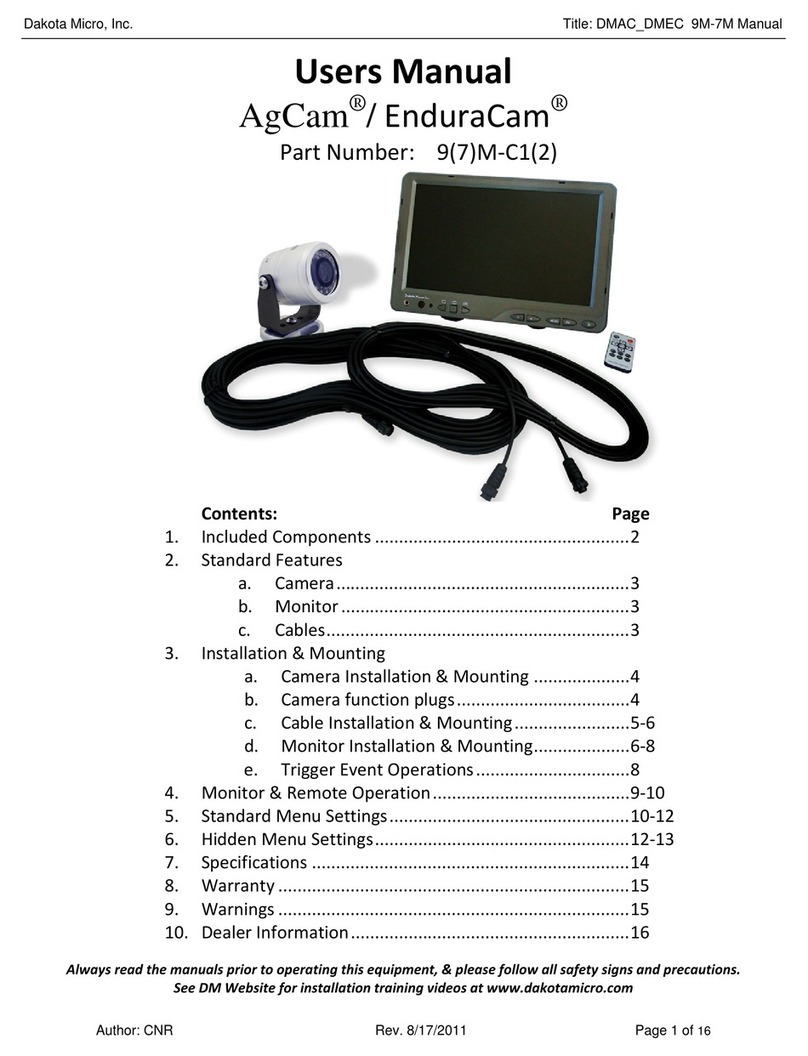 Dakota Micro AgCam user manual