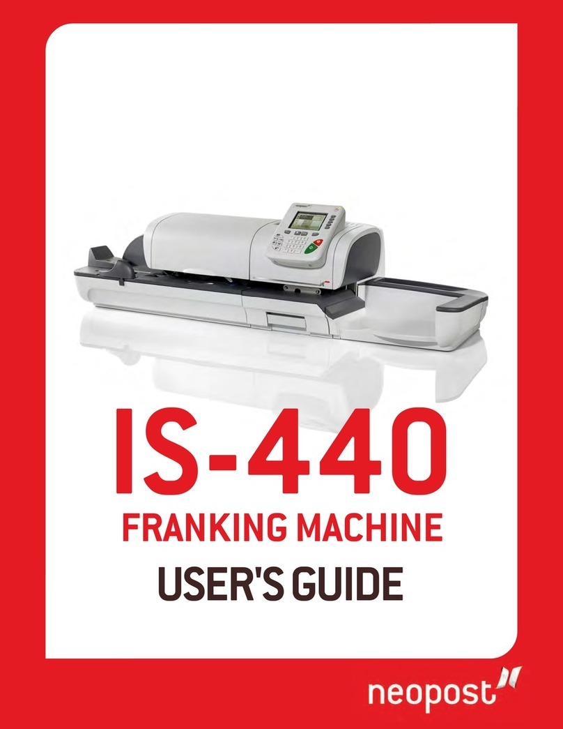 Neopost ProLite E2002WS User manual