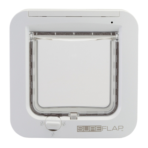 SureFlap MICROCHIP CAT FLAP User manual SureFlap MICROCHIP CAT FLAP User manual
