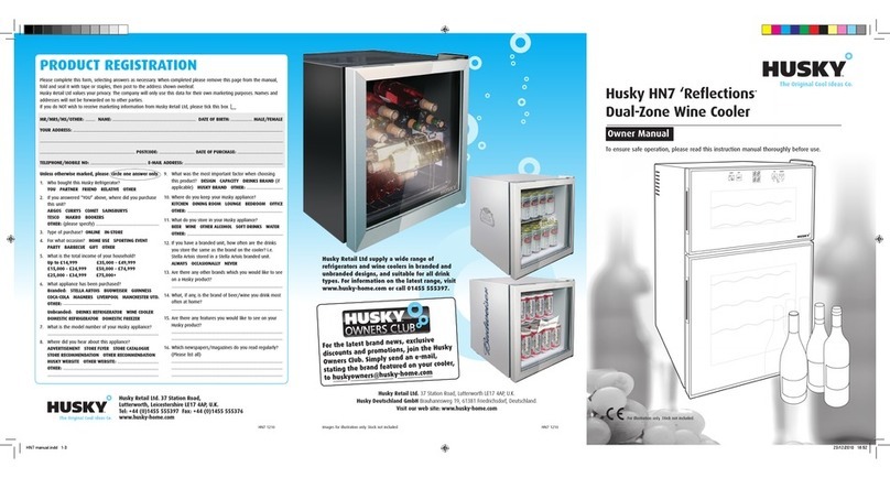 Husky HN7 'Reflections owner's manual