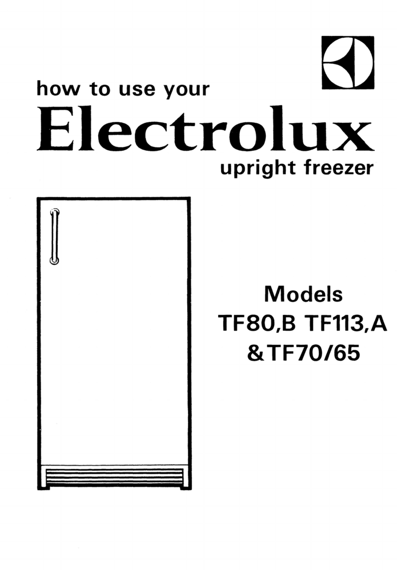 Electrolux B 522 M User manual