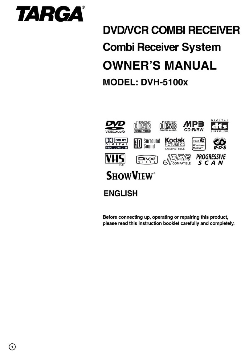 Targa DVH-5100x User manual