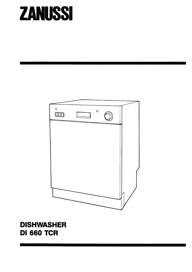 Zanussi DI 660 TCR user guide