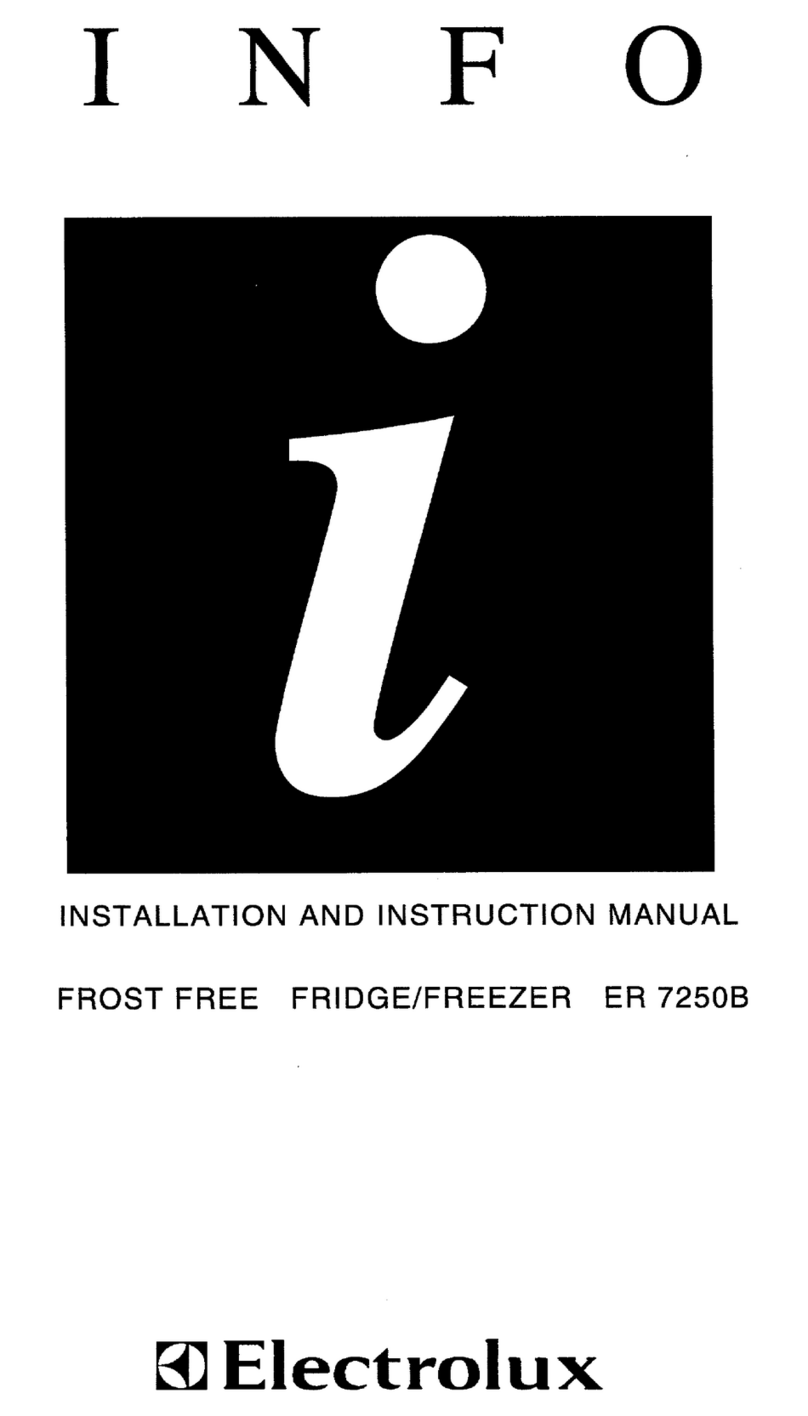 Electrolux ER 7250B Quick guide