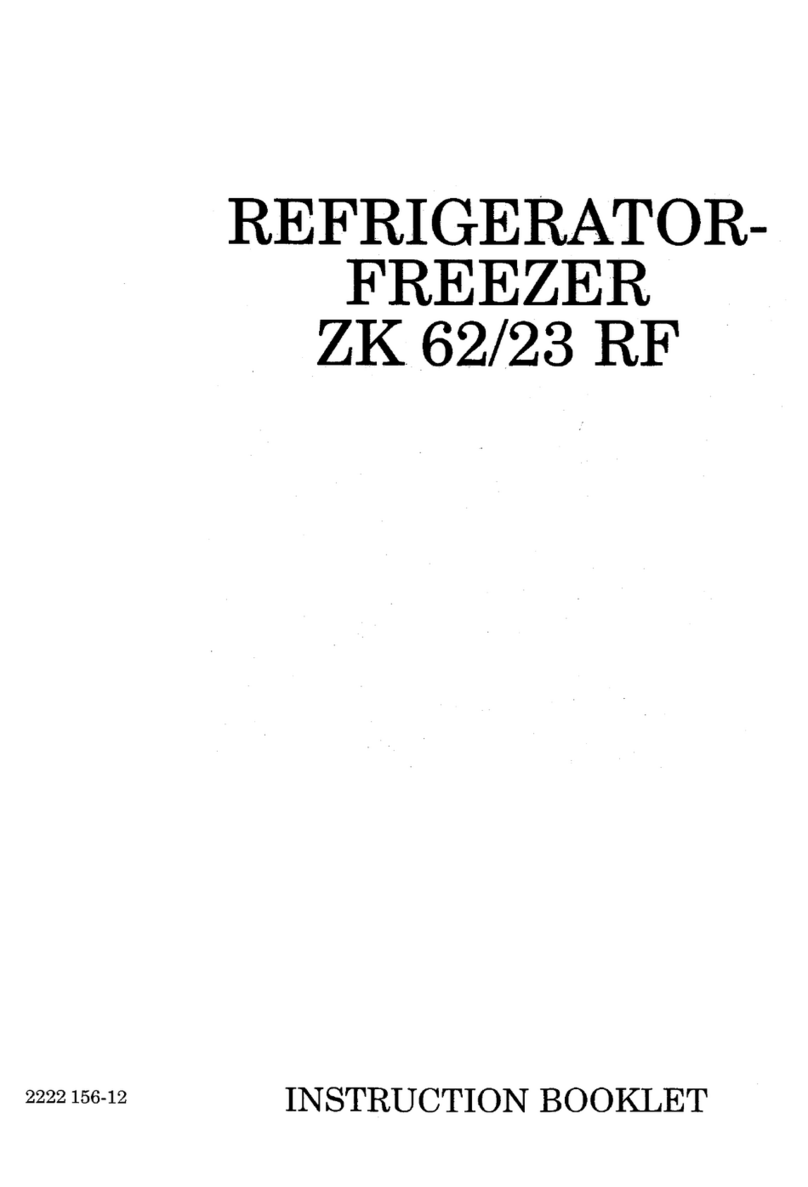 Zanussi ZK 62/23 RF User manual