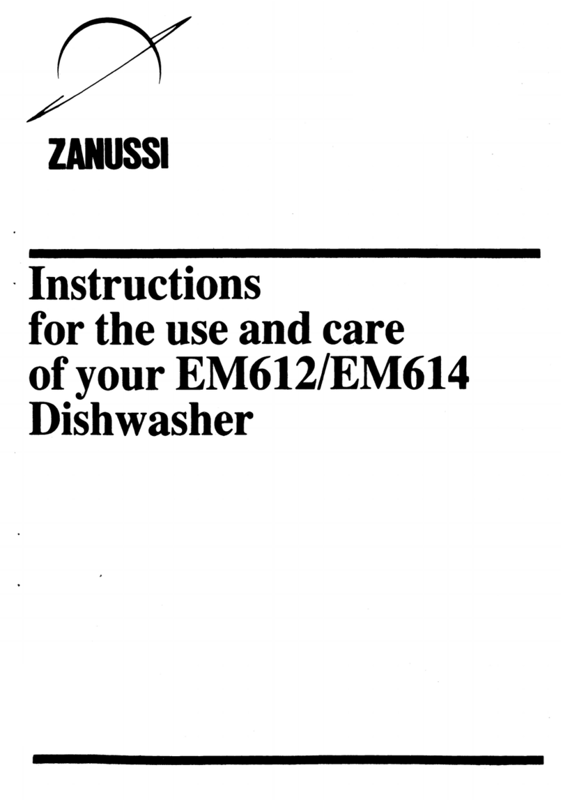 Zanussi EM612 Use and care instructions