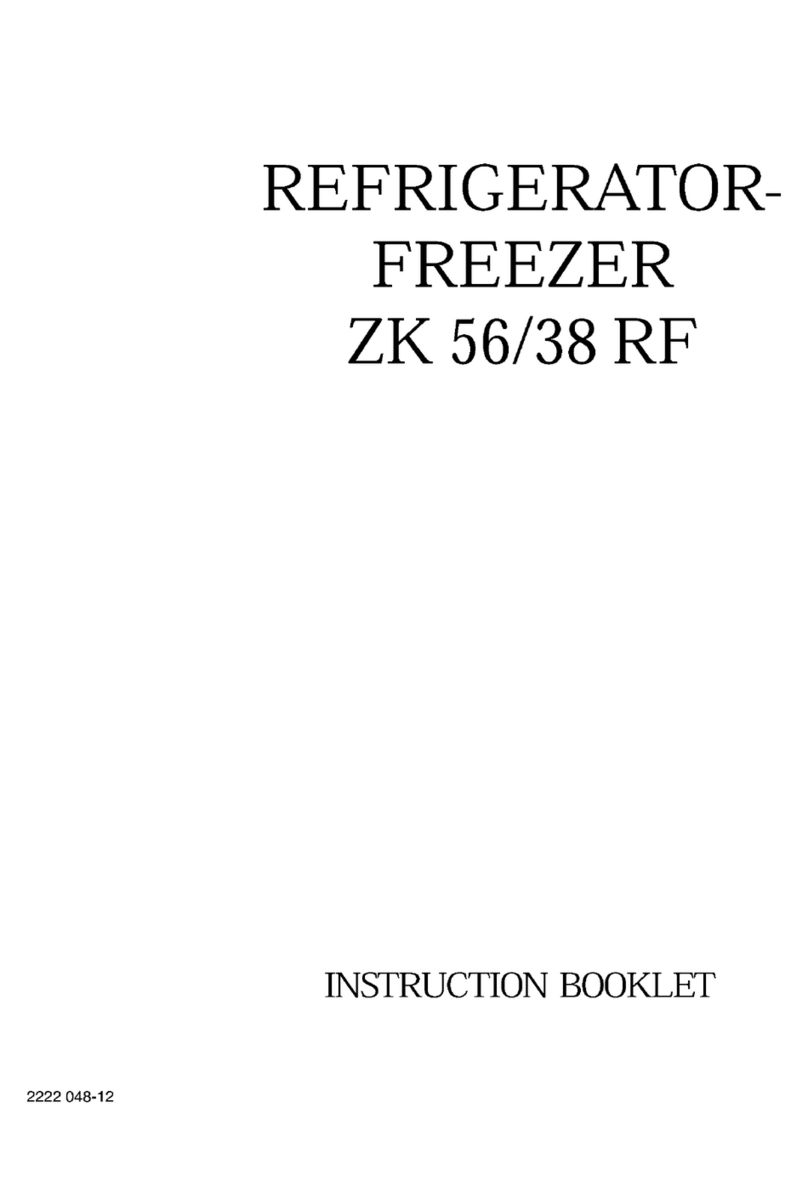 Zanussi ZK 56/38 RF User manual