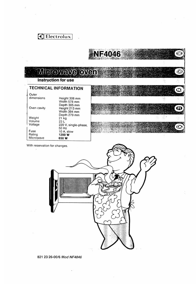 Electrolux NF4046 Instructions for use