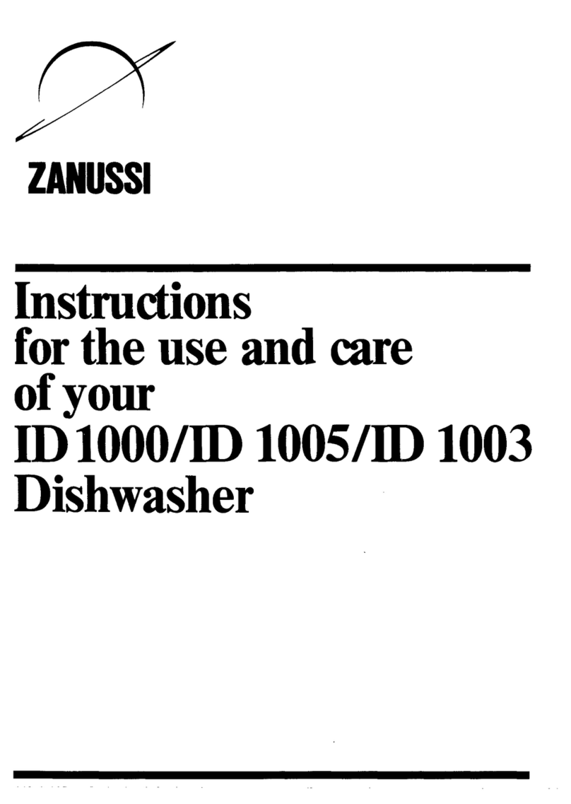 Zanussi ID 1003 User manual