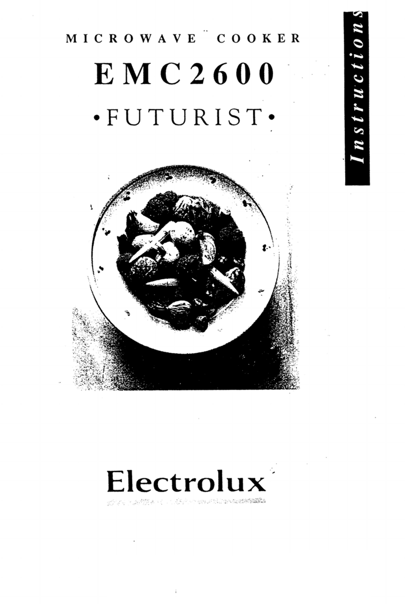 Electrolux FUTURIST EMC2600 Instruction book