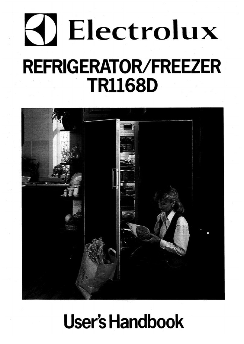 Electrolux TR1168D User handbook
