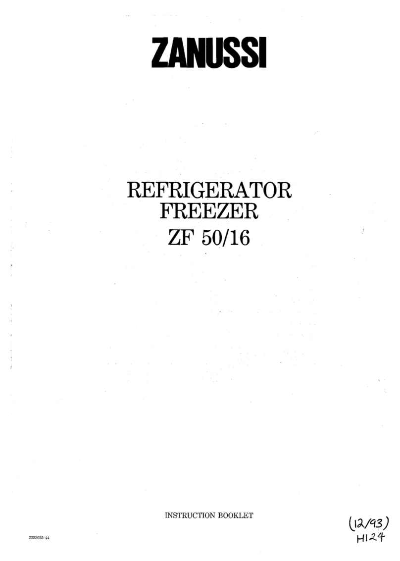 Zanussi ZF 50/16 User manual