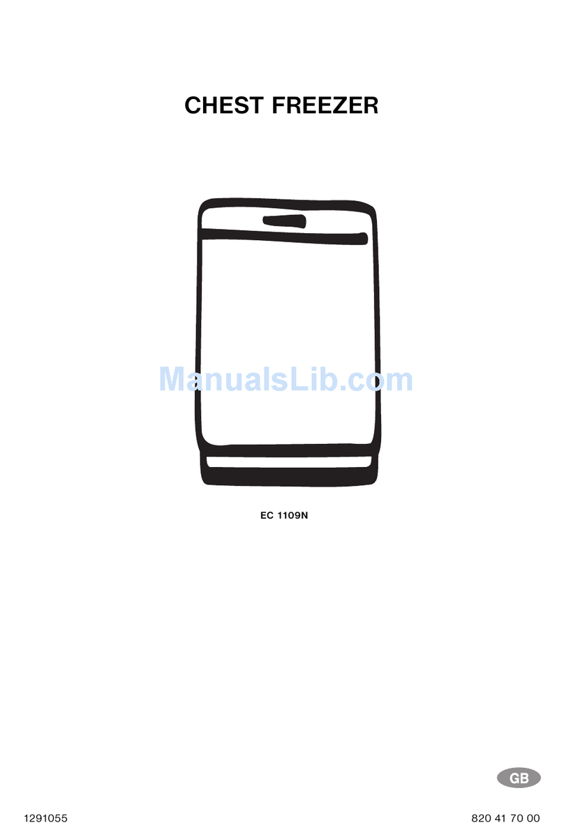 Electrolux EC 1109N OPERATING AND INSTALLATION Manual