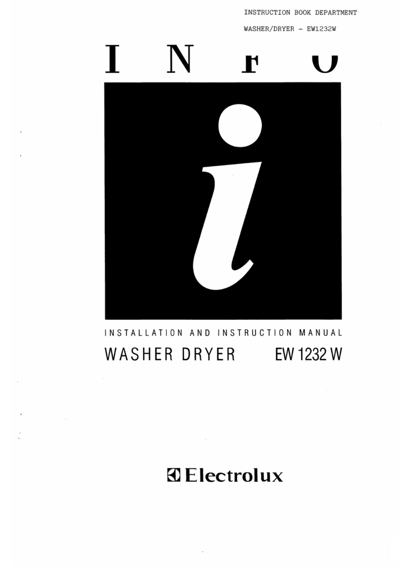 Electrolux EW 1232 W Quick guide