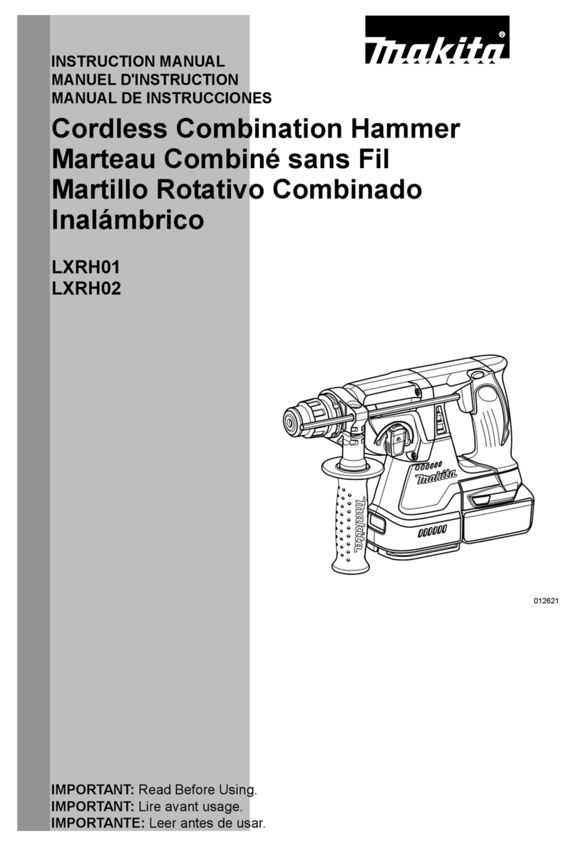 Makita LXRH01 User manual