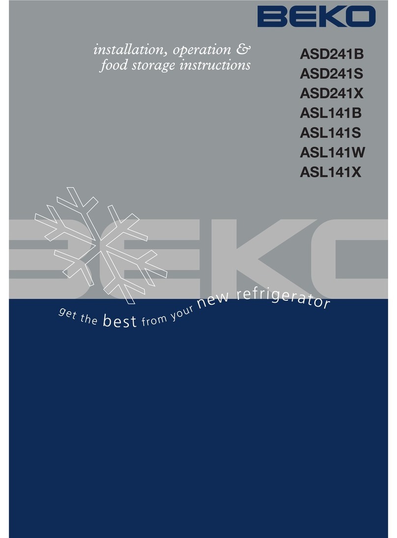 Beko ASD241B Manual