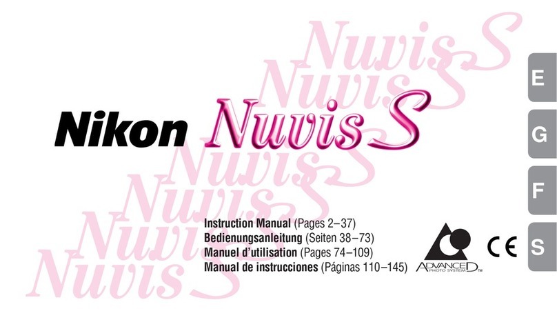 Nikon Nuvis S User manual Nikon Nuvis S User manual