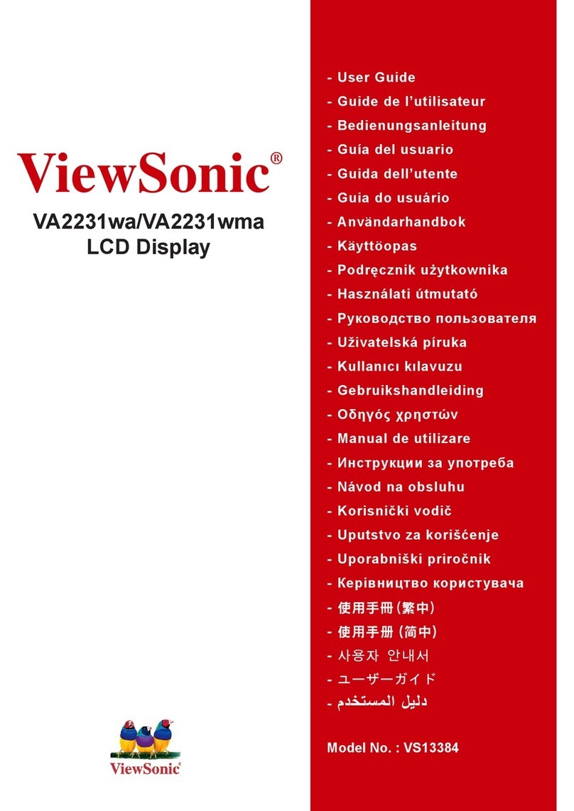 ViewSonic VA2231wa User manual