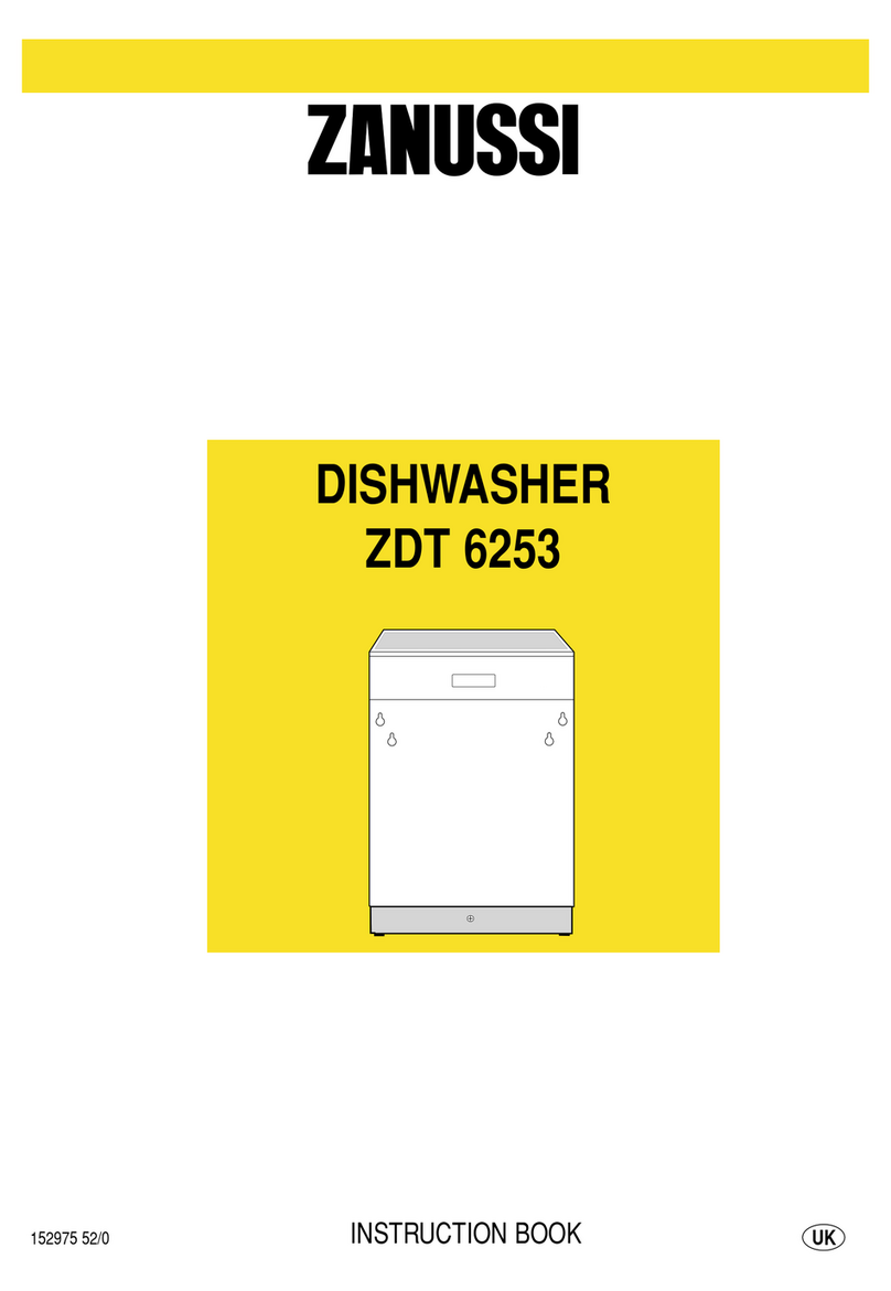 Zanussi ZDT 6253 User manual Zanussi ZDT 6253 User manual