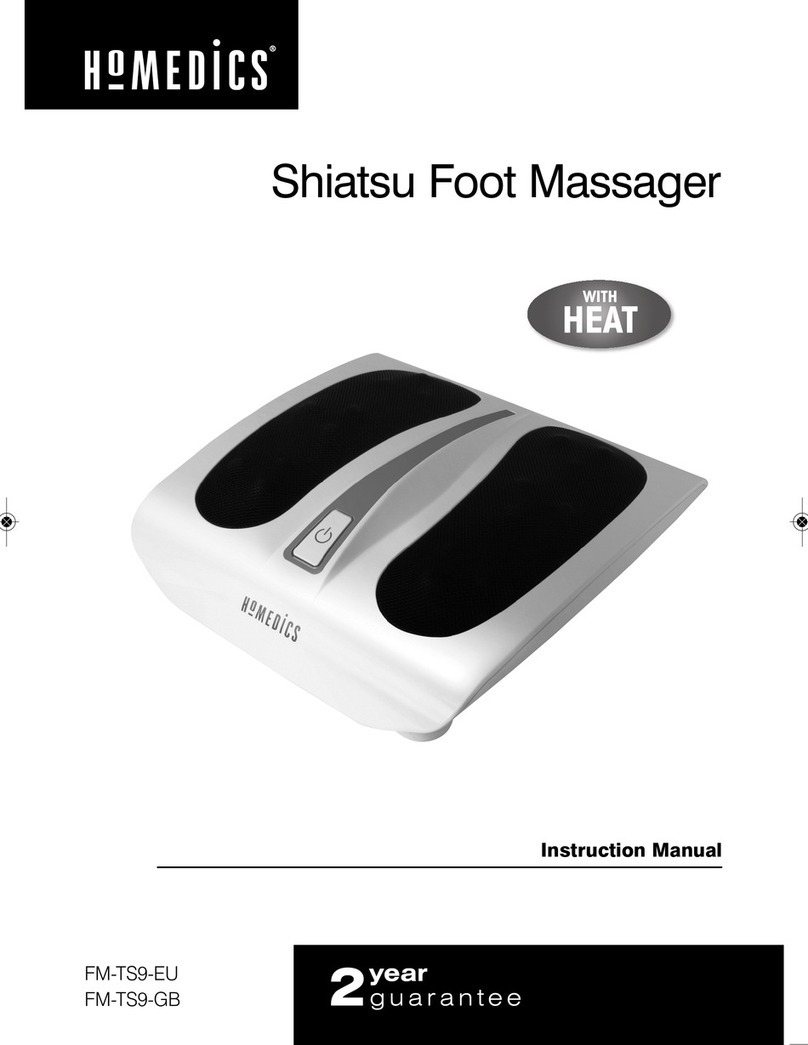 HoMedics FM-TS9-EU User manual