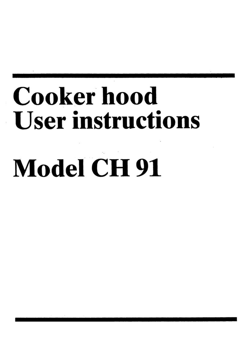Zanussi CH 91 User instructions