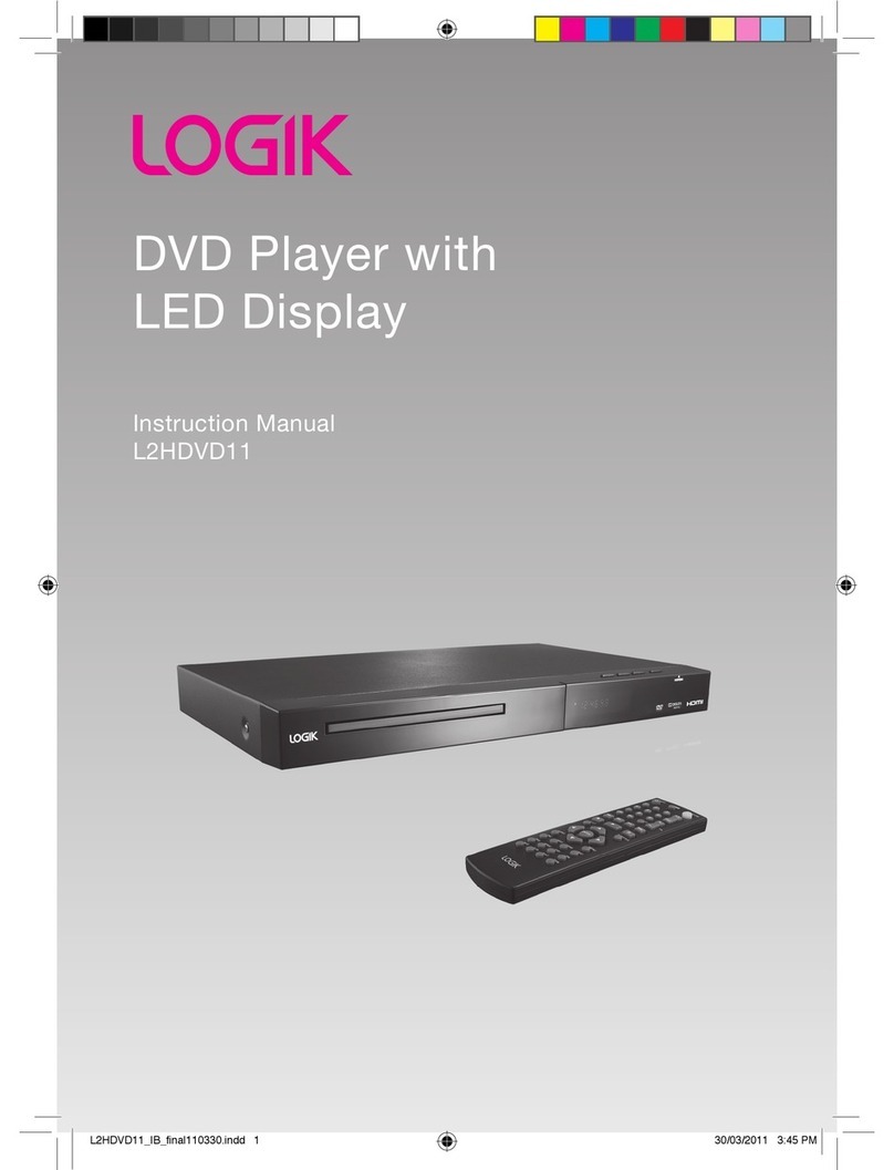 Logik L2HDVD11 instruction manual