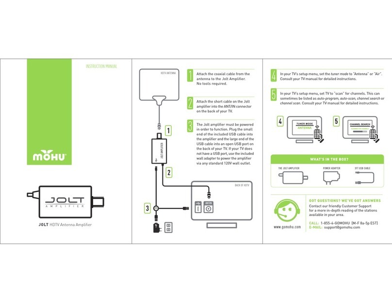 Mohu JOLT instruction manual