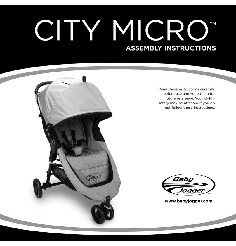 Baby Jogger CITY MICRO SINGLE User manual