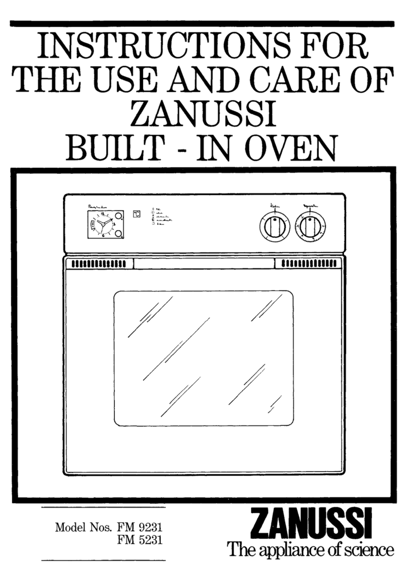 Zanussi FM 5231 Instructions for use