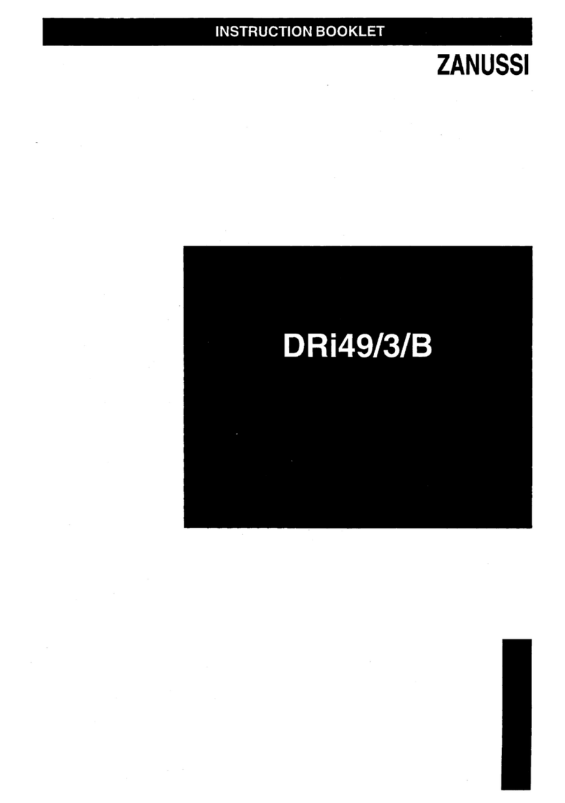 Zanussi DRi49/3/B User manual