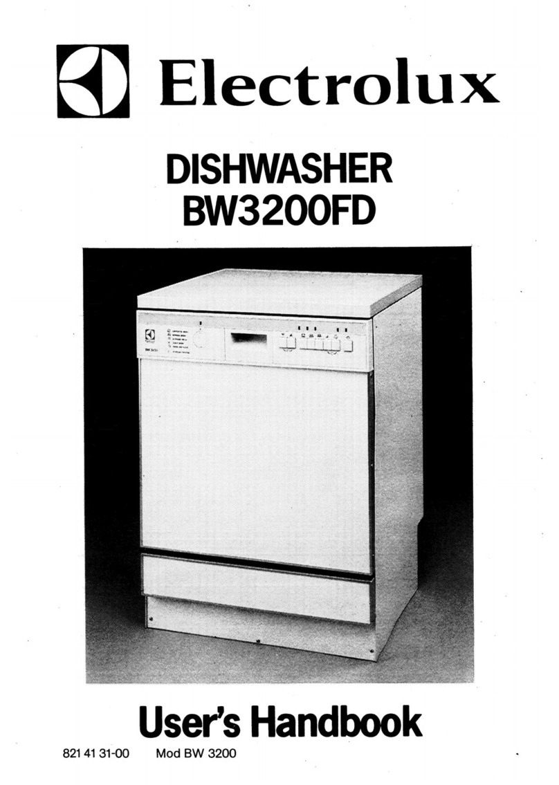 Electrolux BW3200FD user manual