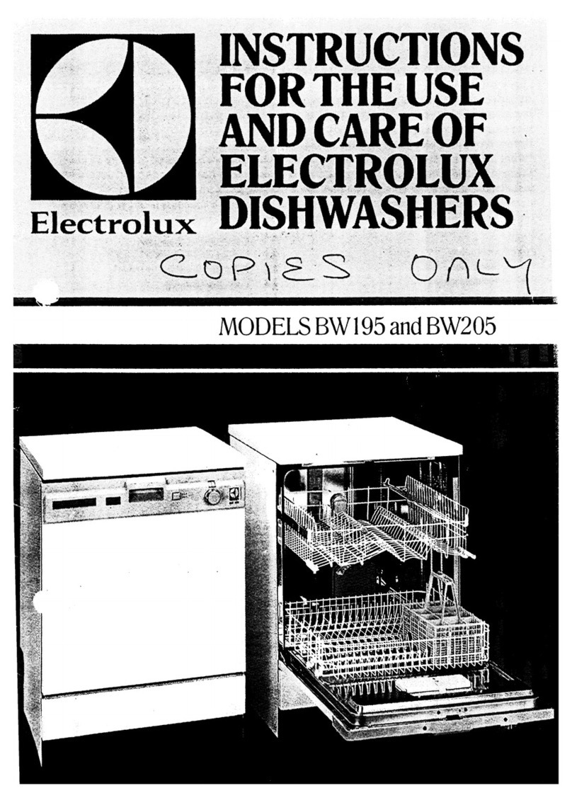 Electrolux BW195 Operating and safety instructions