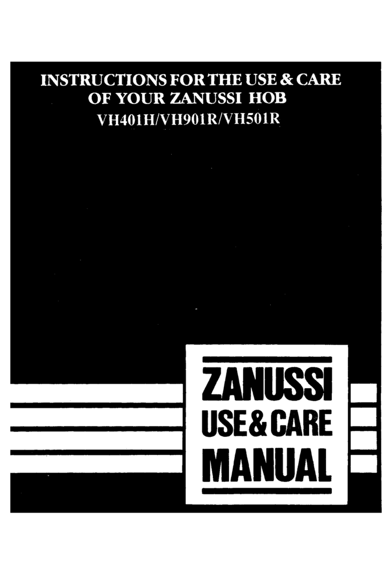 Zanussi VH401H Operating and safety instructions