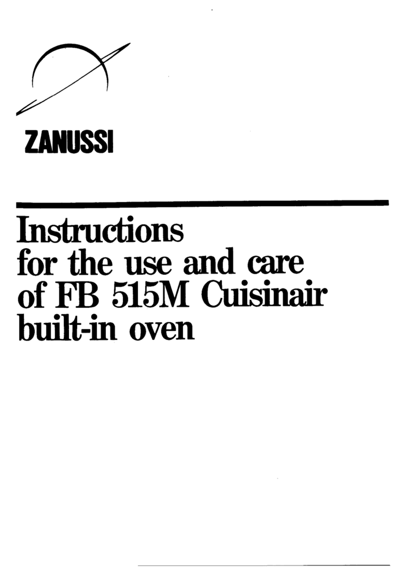 Zanussi FB 515M Instructions for use