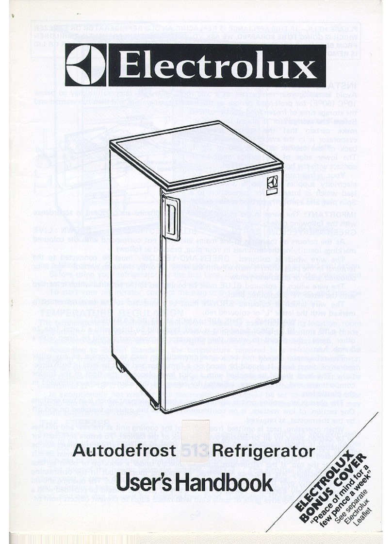 Electrolux 513 User handbook