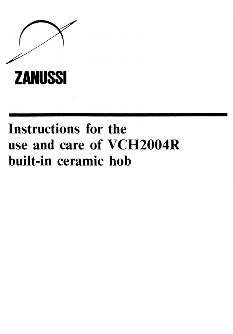 Zanussi VCH2004R Operating and safety instructions