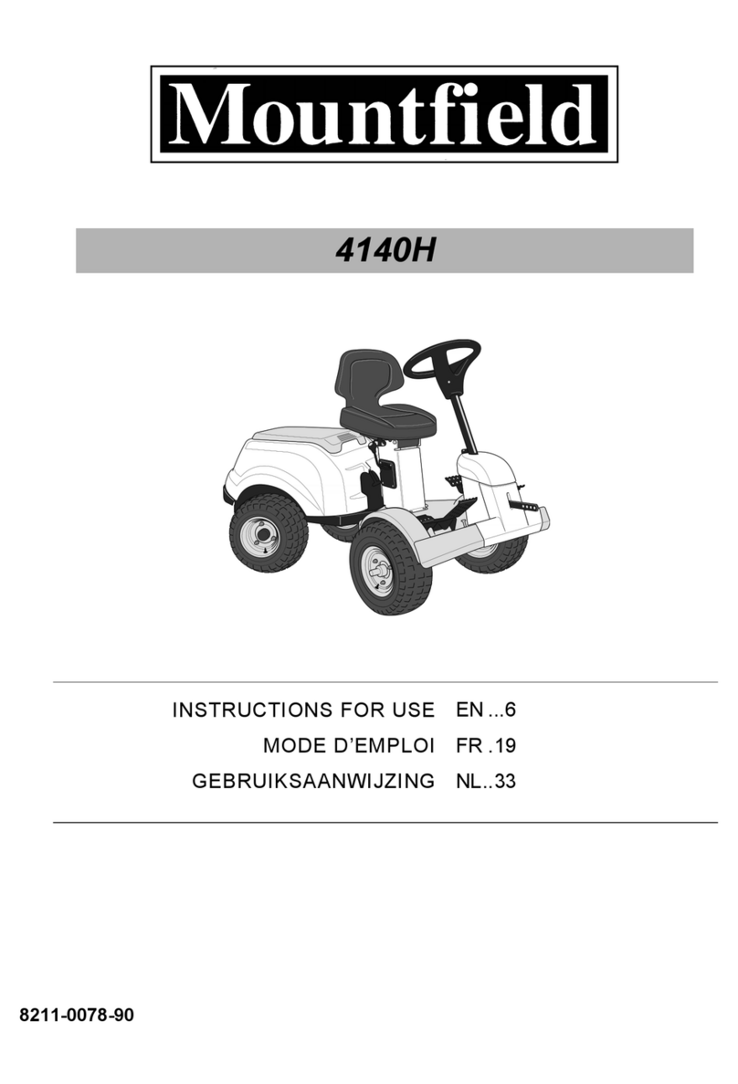 Mountfield 4140H User manual Mountfield 4140H User manual
