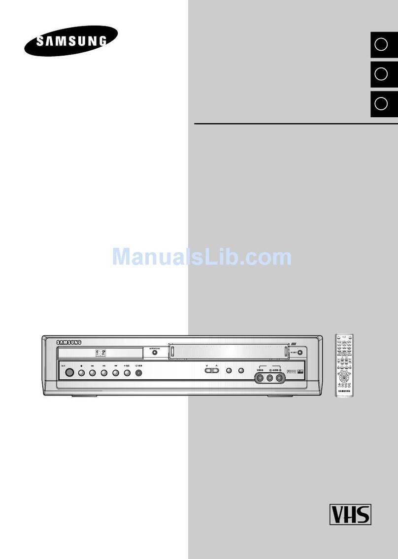 Samsung DVD-V 70 User manual