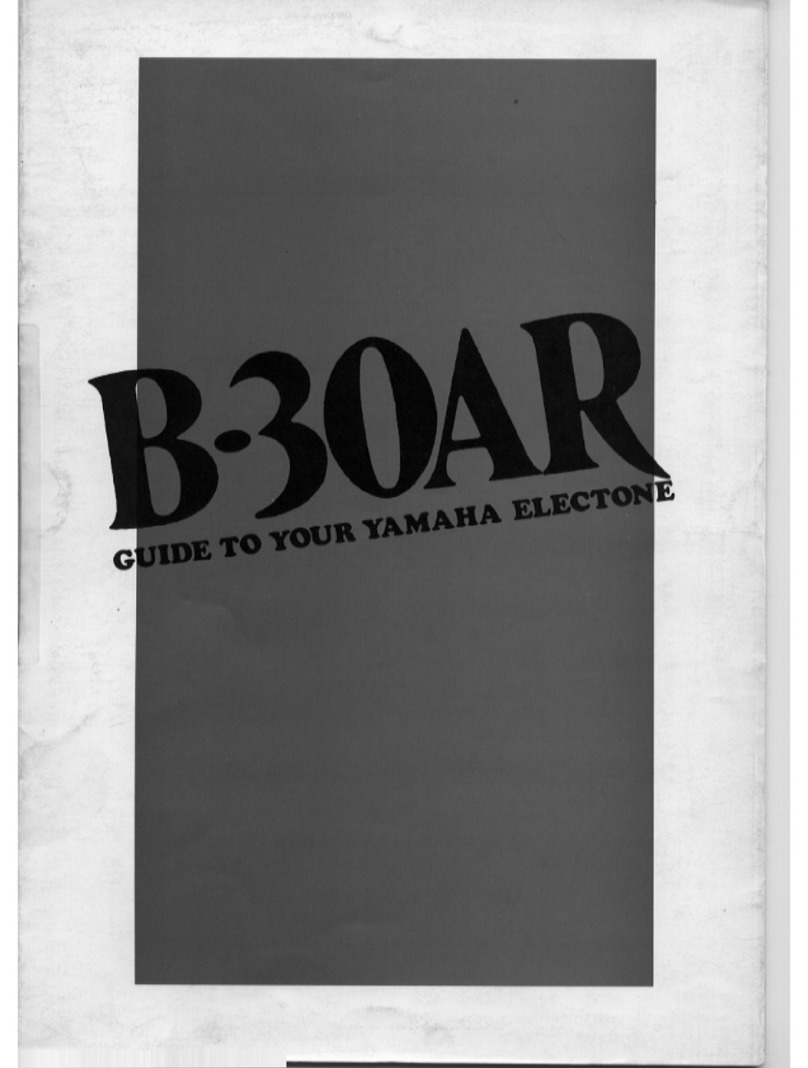 Yamaha Electone B-30AR Guide