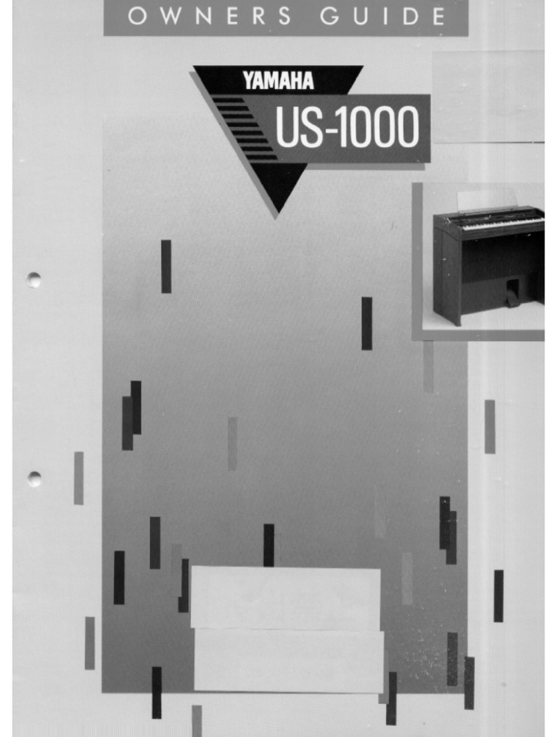 Yamaha US-1000 User manual