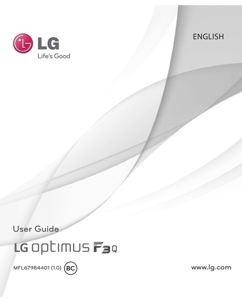 LG Optimus F3Q User manual