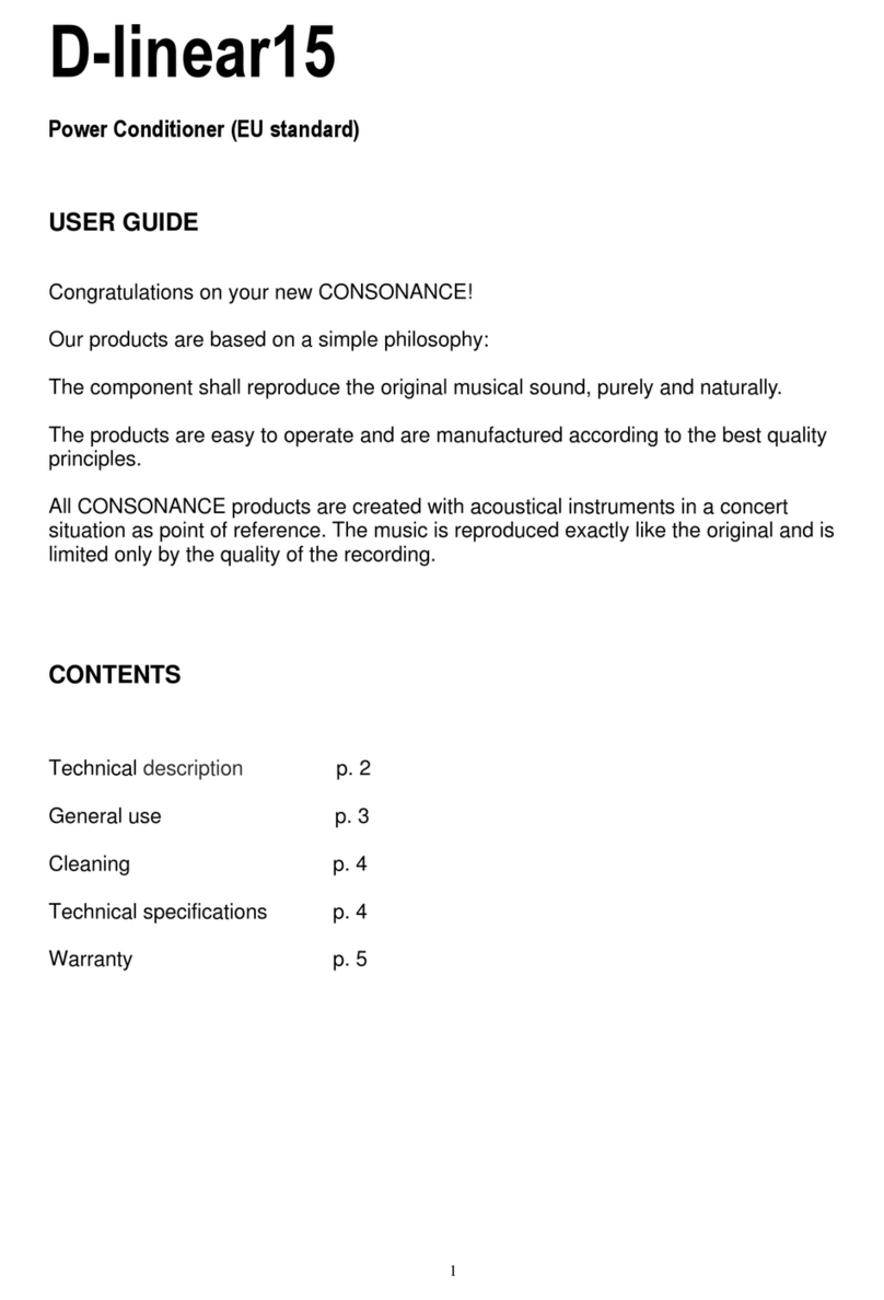 Consonance D-linear15 user guide