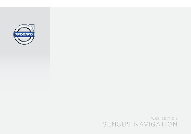 Volvo SENSUS User manual